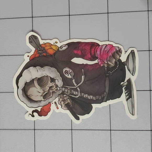 Skull Sticker - Picture 1 of 3